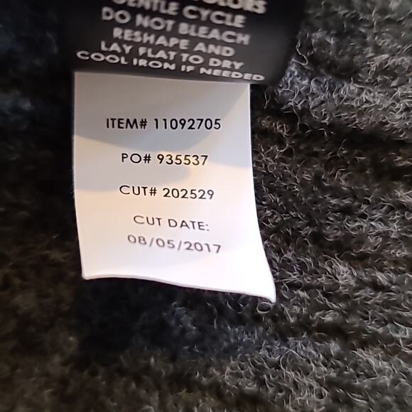 TORRID Gorgous Grey Long Duster Sweater Acrylic Wool Blend Size 18/20 - Picture 9 of 9